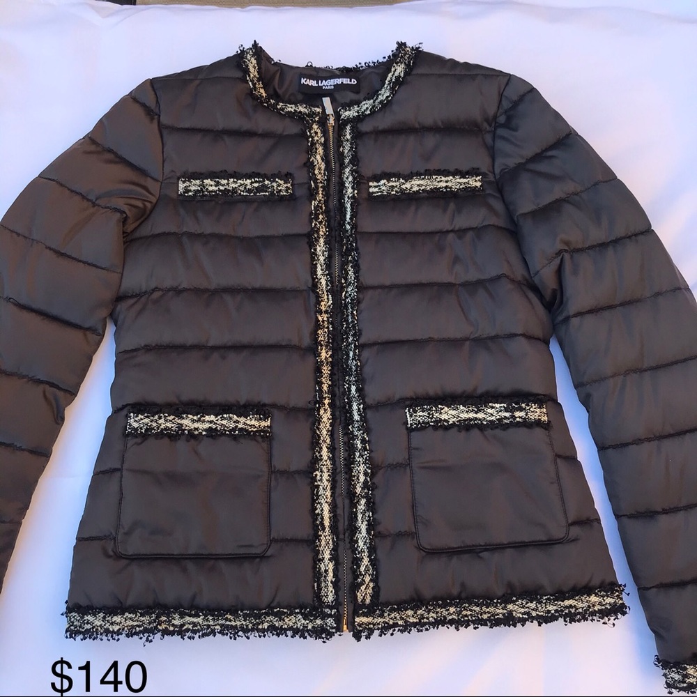 Karl Lagerfeld Paris Lightweight Jacket